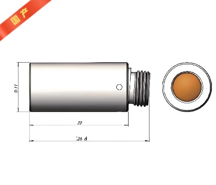 无磁定焦准直器