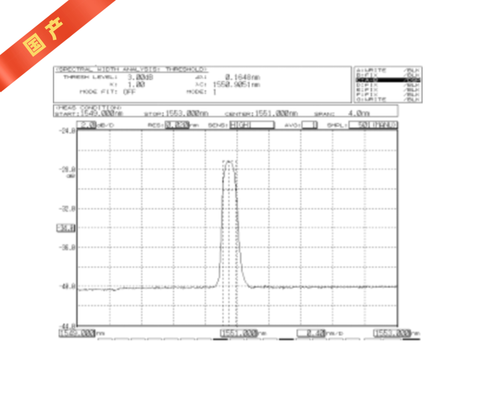 均匀切趾光纤光栅